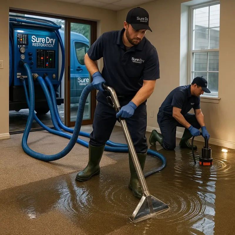 Water Extraction and Removal process in The Hideout, PA